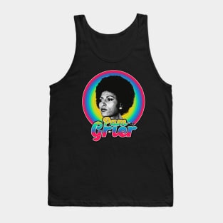 Pam Grier Rainbow Tank Top